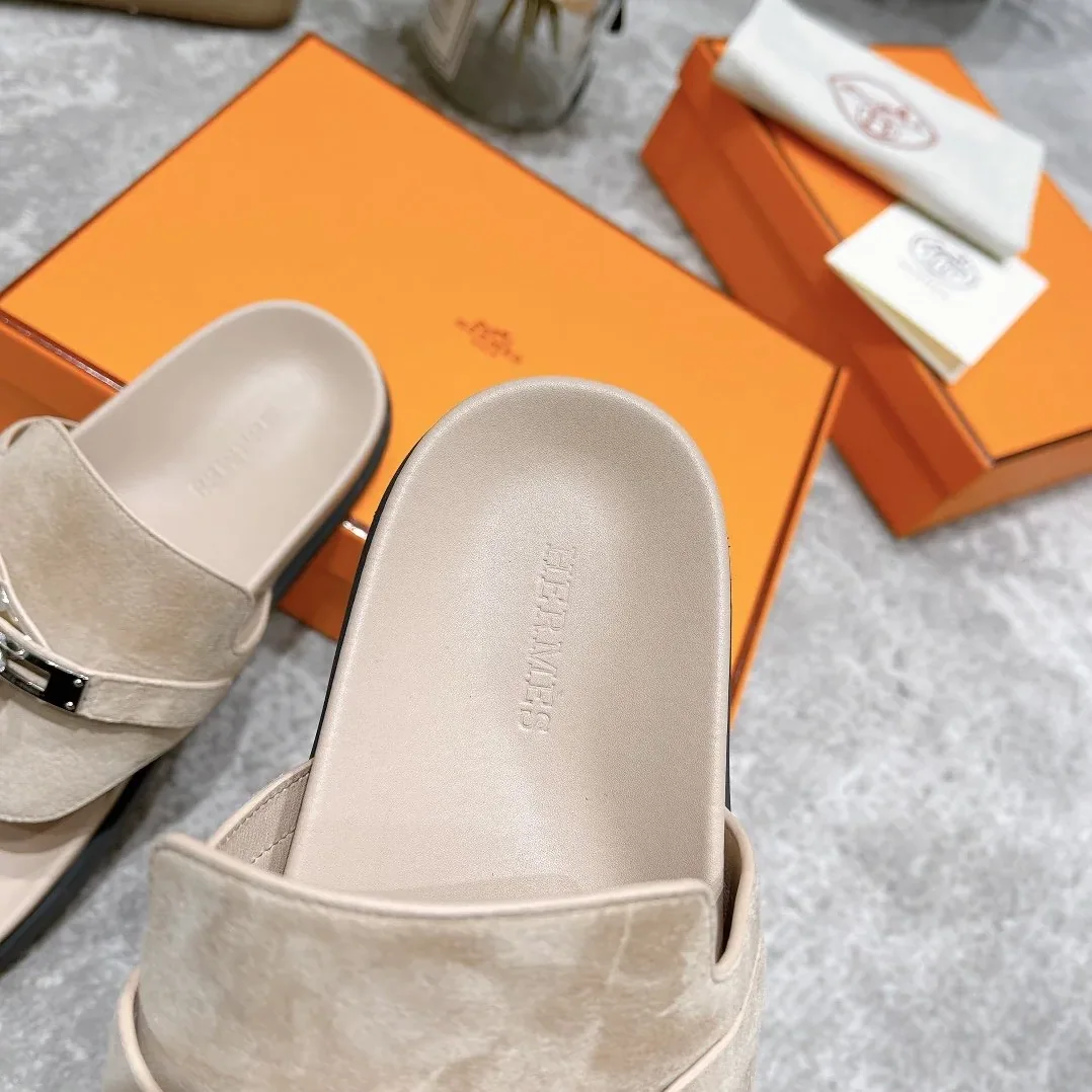 Hermes Empire Sandal Beige , Shoes for Women