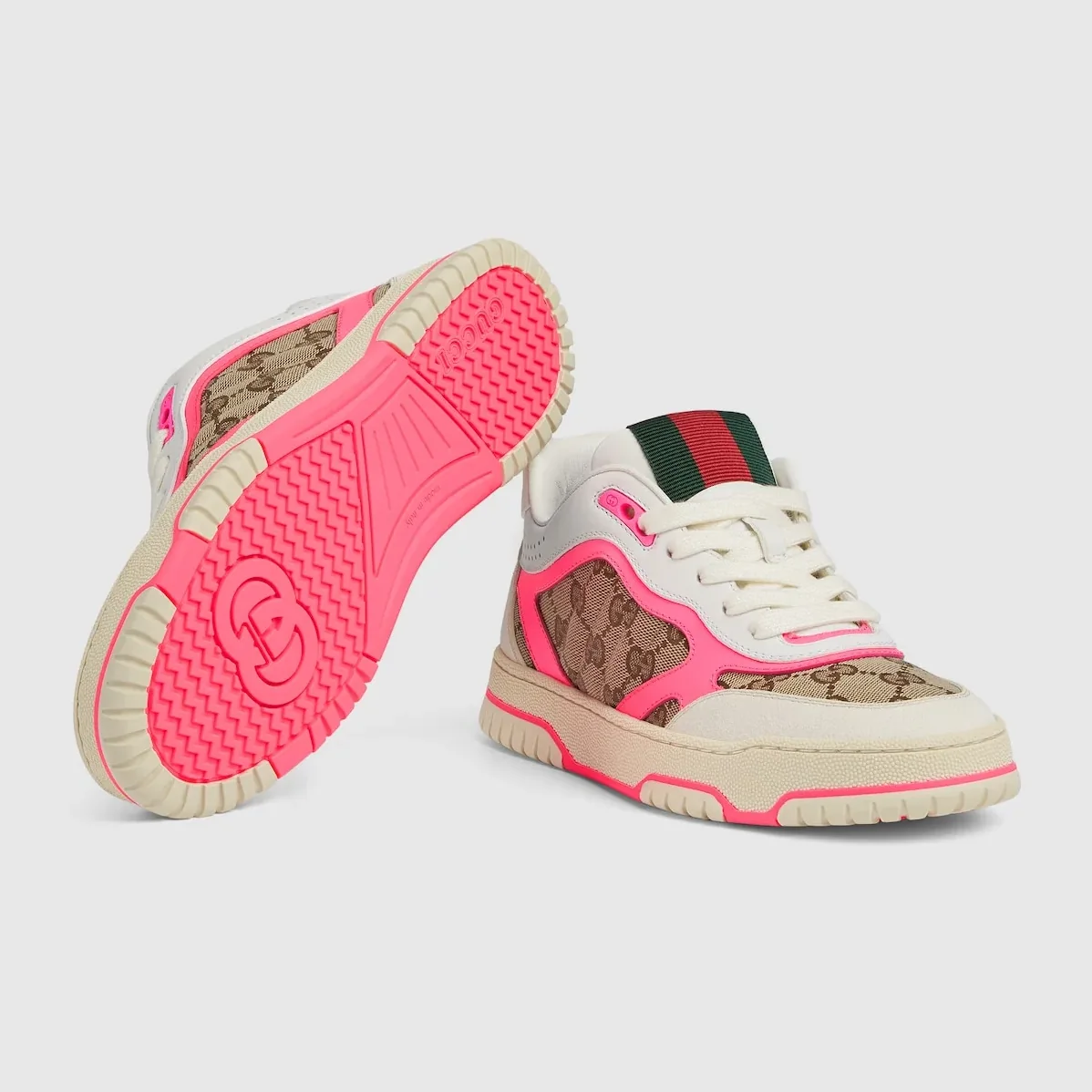 Gucci Re in Web Sneaker Beige Gucci Re in Web Sneaker Beige