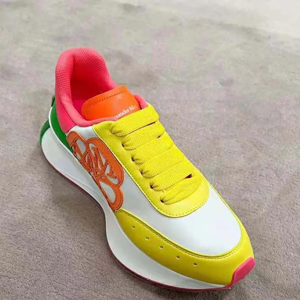 Alexander Mcqueen Sprint Runner in Multicolor for Women Alexander Mcqueen Sprint Runner in Multicolor for Women