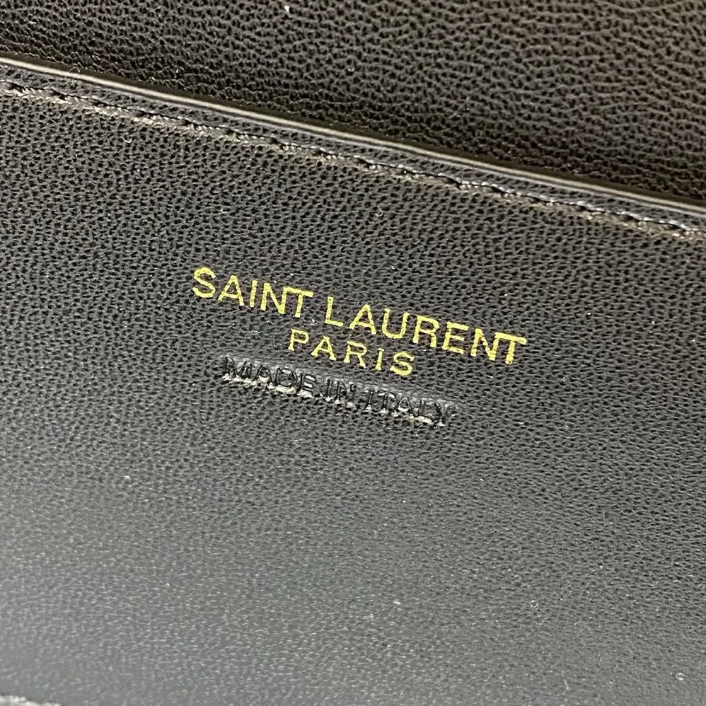 Saint Laurent YSL Gaby Large Vanity Bag In Lambskin for Women in White