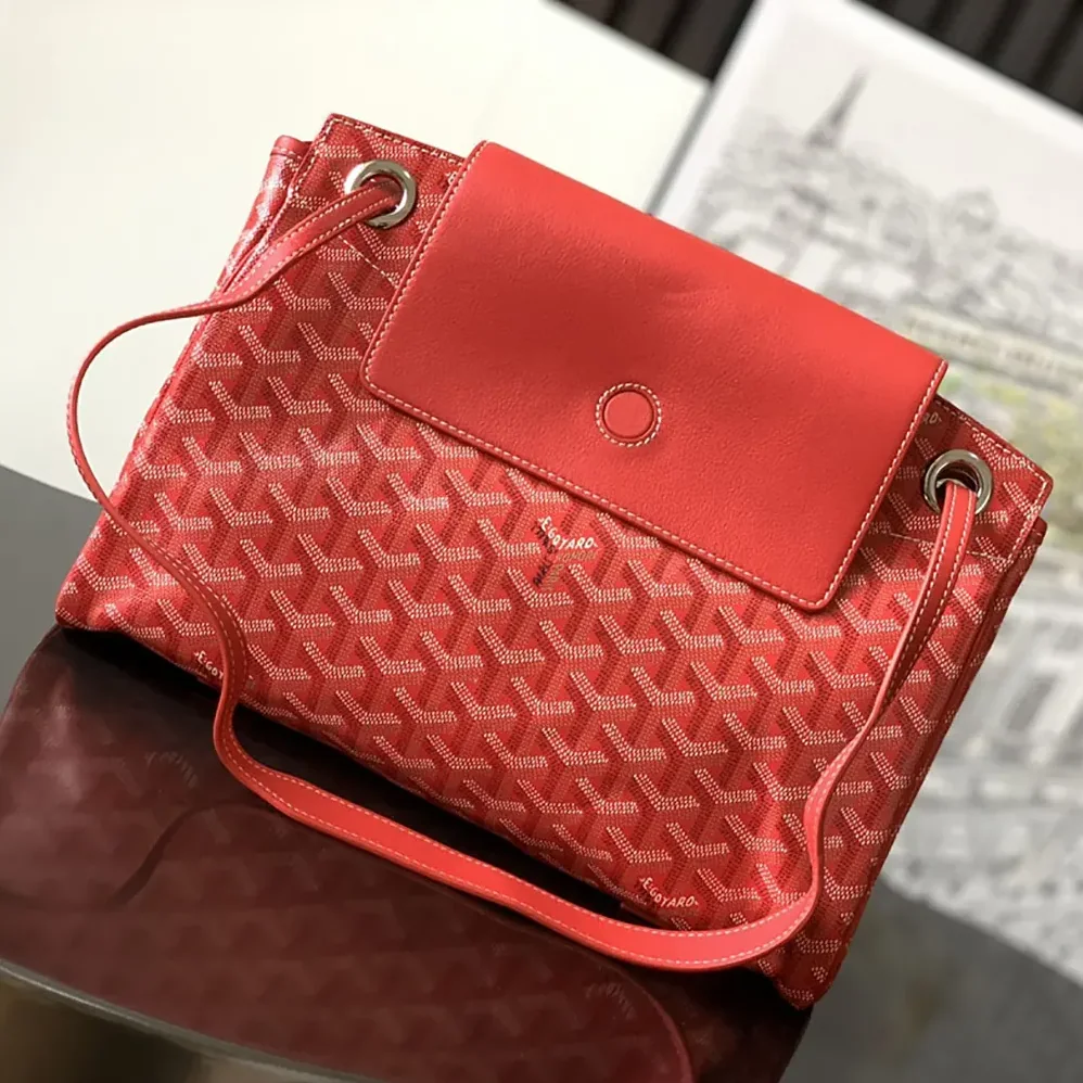 Goyard Rouette Souple Bag for Unisex in Red Goyard Rouette Souple Bag for Unisex in Red
