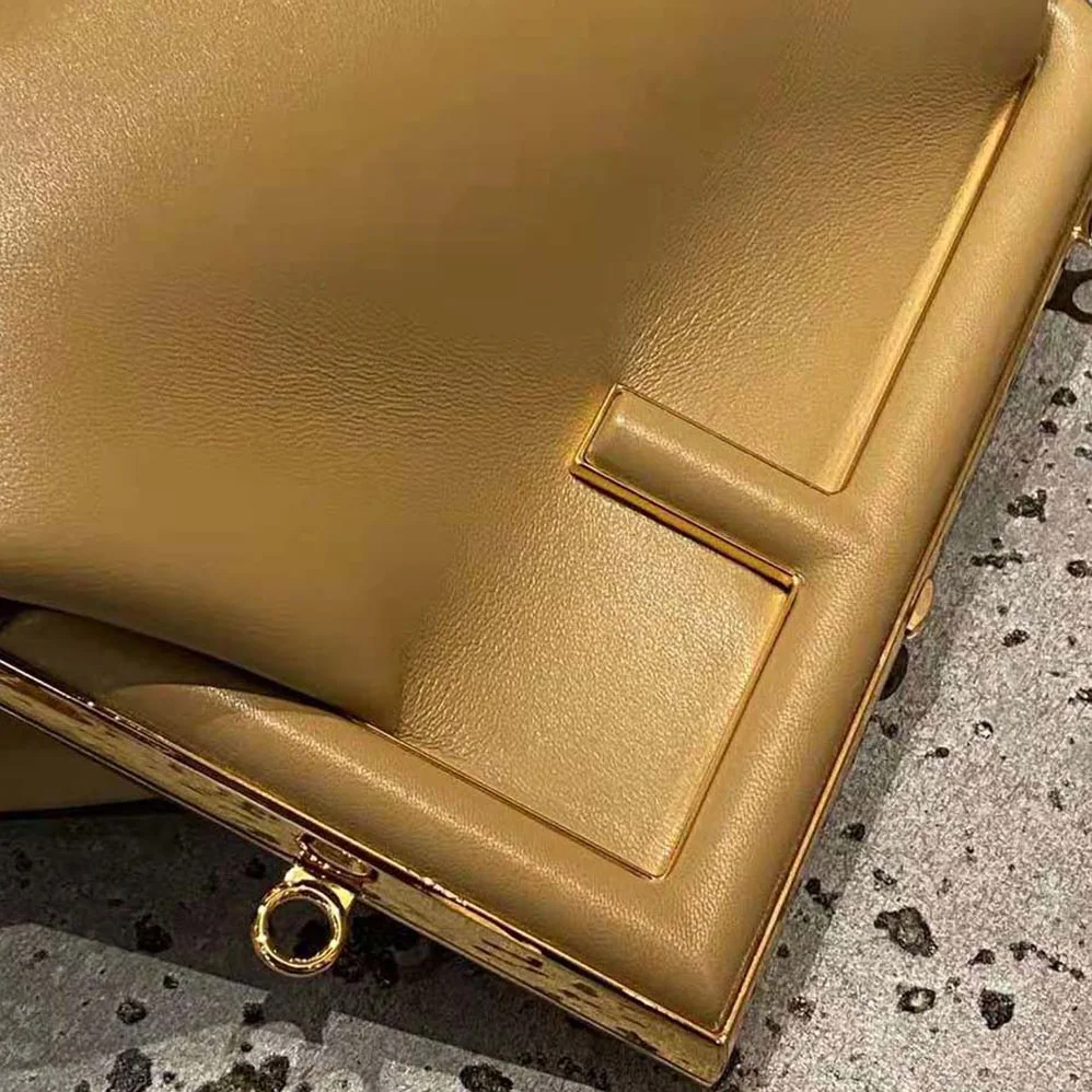 Fendi First Small Nappa Leather Bag for Women in Light Brown