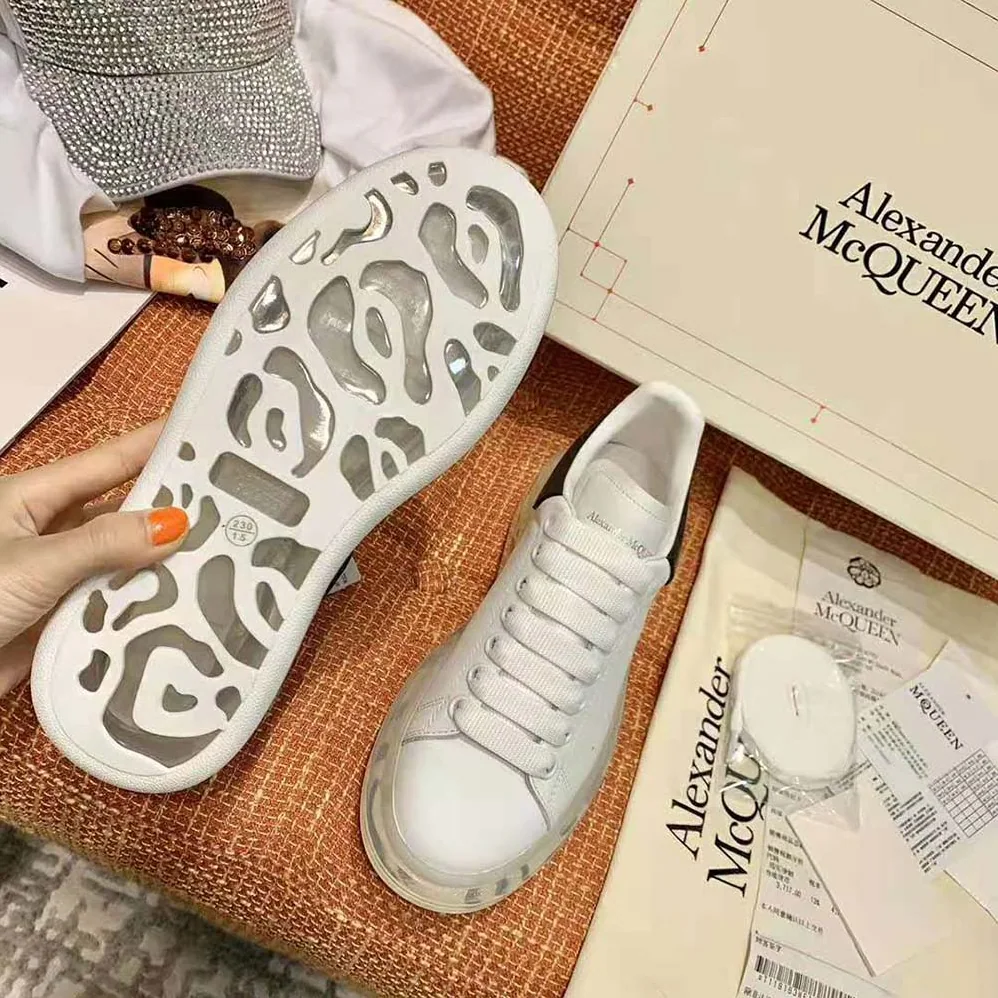 Alexander Mcqueen Oversized Sneaker for Women in Black