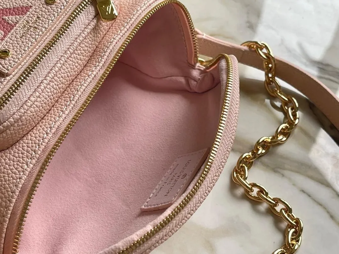 Louis Vuitton Mini Bumbag in Gradient Pink Gold Hardware Louis Vuitton Mini Bumbag in Gradient Pink Gold Hardware