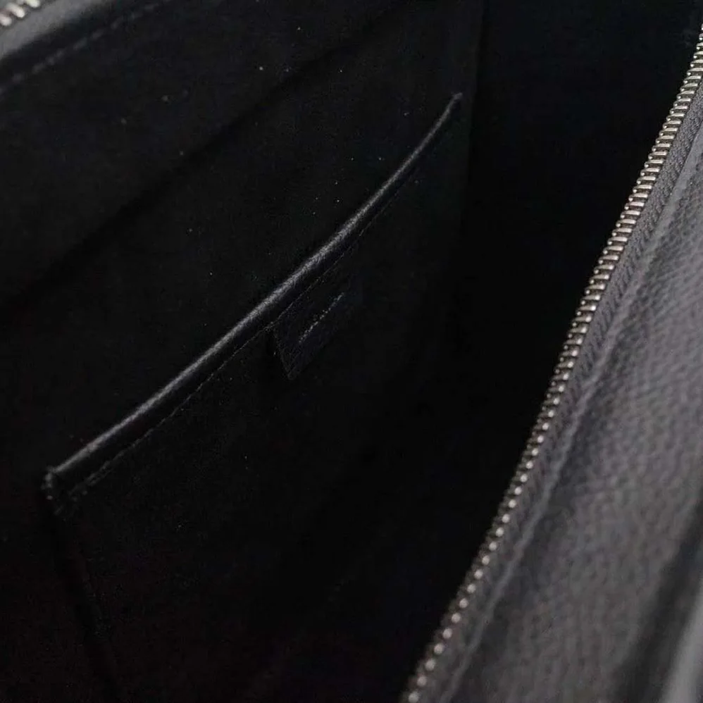 Celine Nano Luggage Bag in Drummed Calfskin for Women in Black