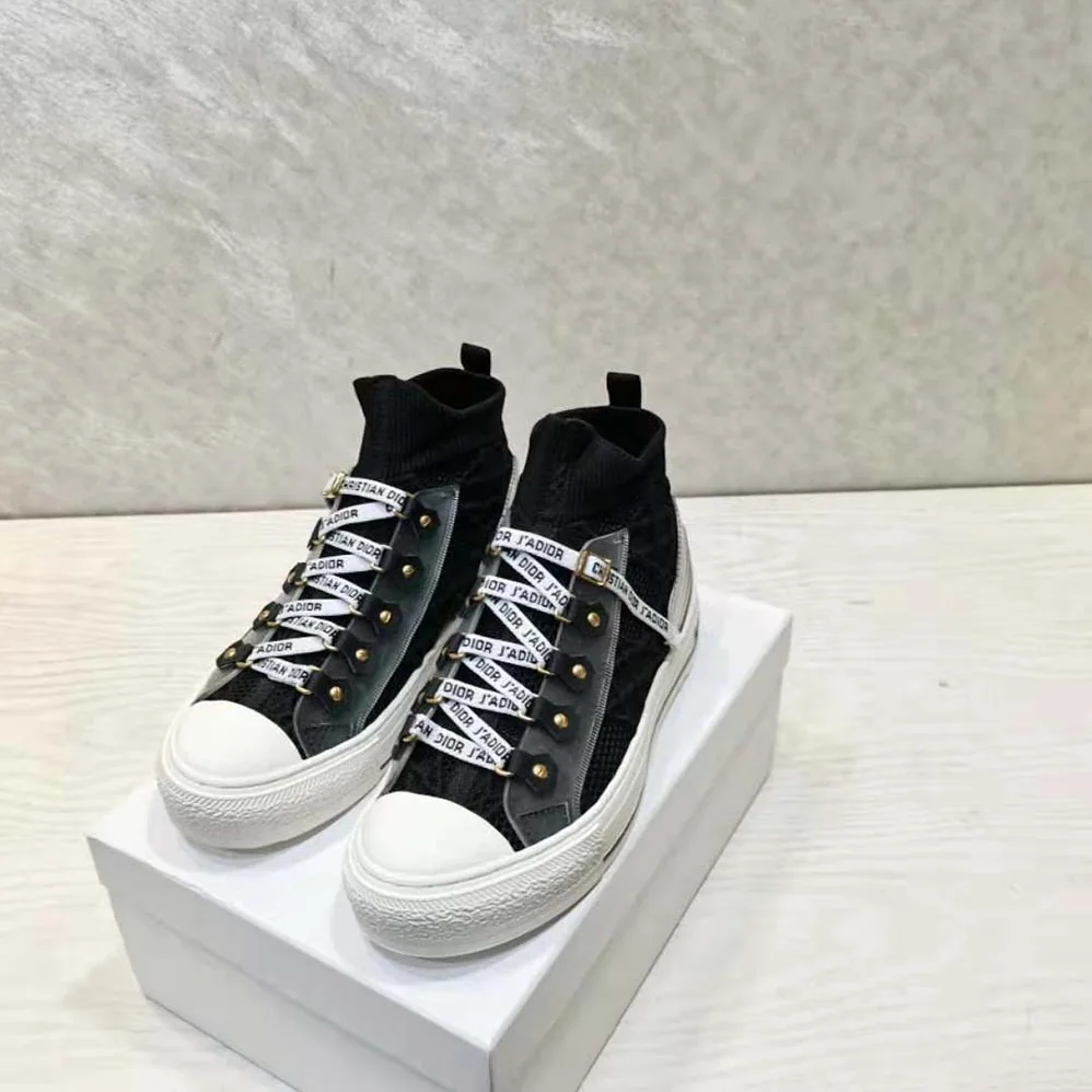 Dior Walk'n'dior Sneaker Black Cannage Technical Mesh for Women Dior Walk'n'dior Sneaker Black Cannage Technical Mesh for Women