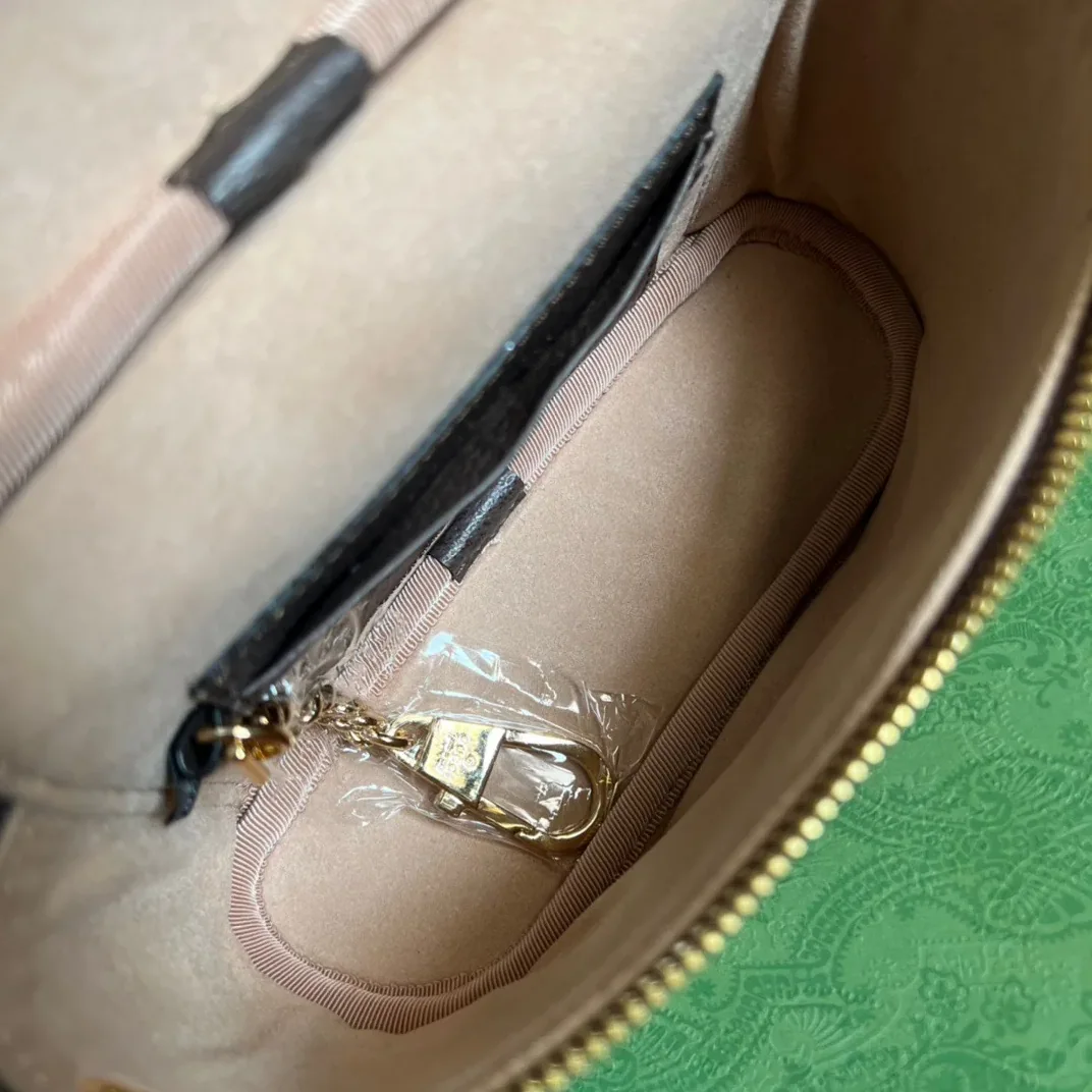 Gucci Ophidia Belt Bag With Web Beige/Ebony Soft GG Supreme Canvas /