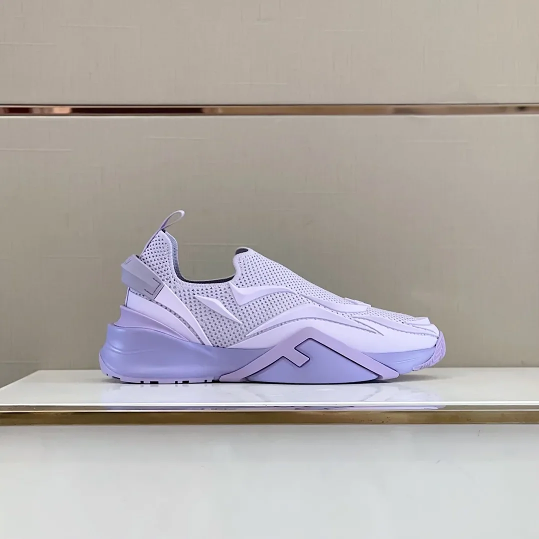 FD Fendi Flow Running Sneakers Purple