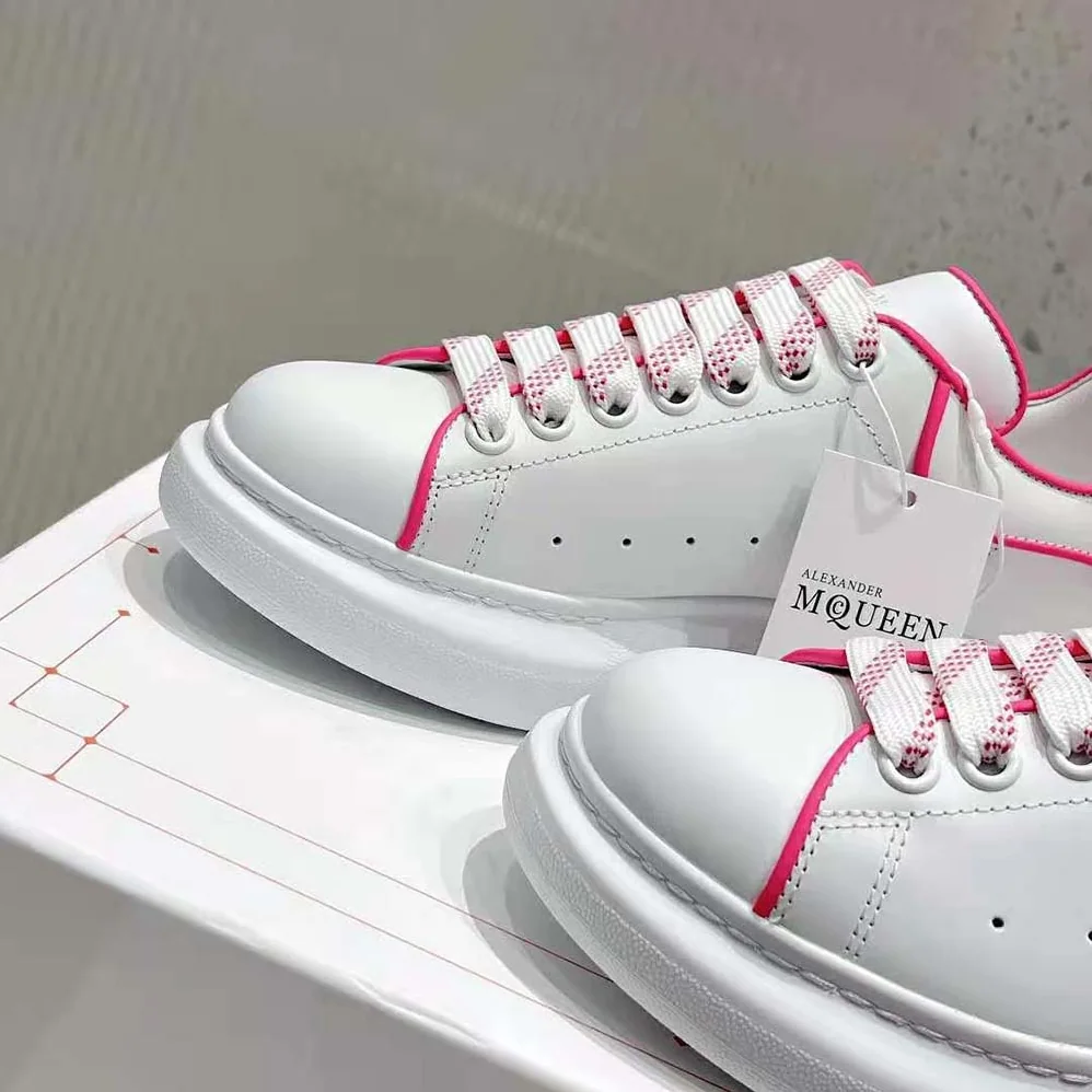 Alexander Mcqueen Oversized Sneaker in Neon Pink for Women