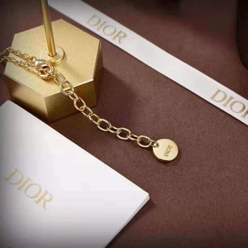 Dior Petit CD Bracelet Gold-Finish Metal and Black Lacquer for Women Dior Petit CD Bracelet Gold-Finish Metal and Black Lacquer for Women