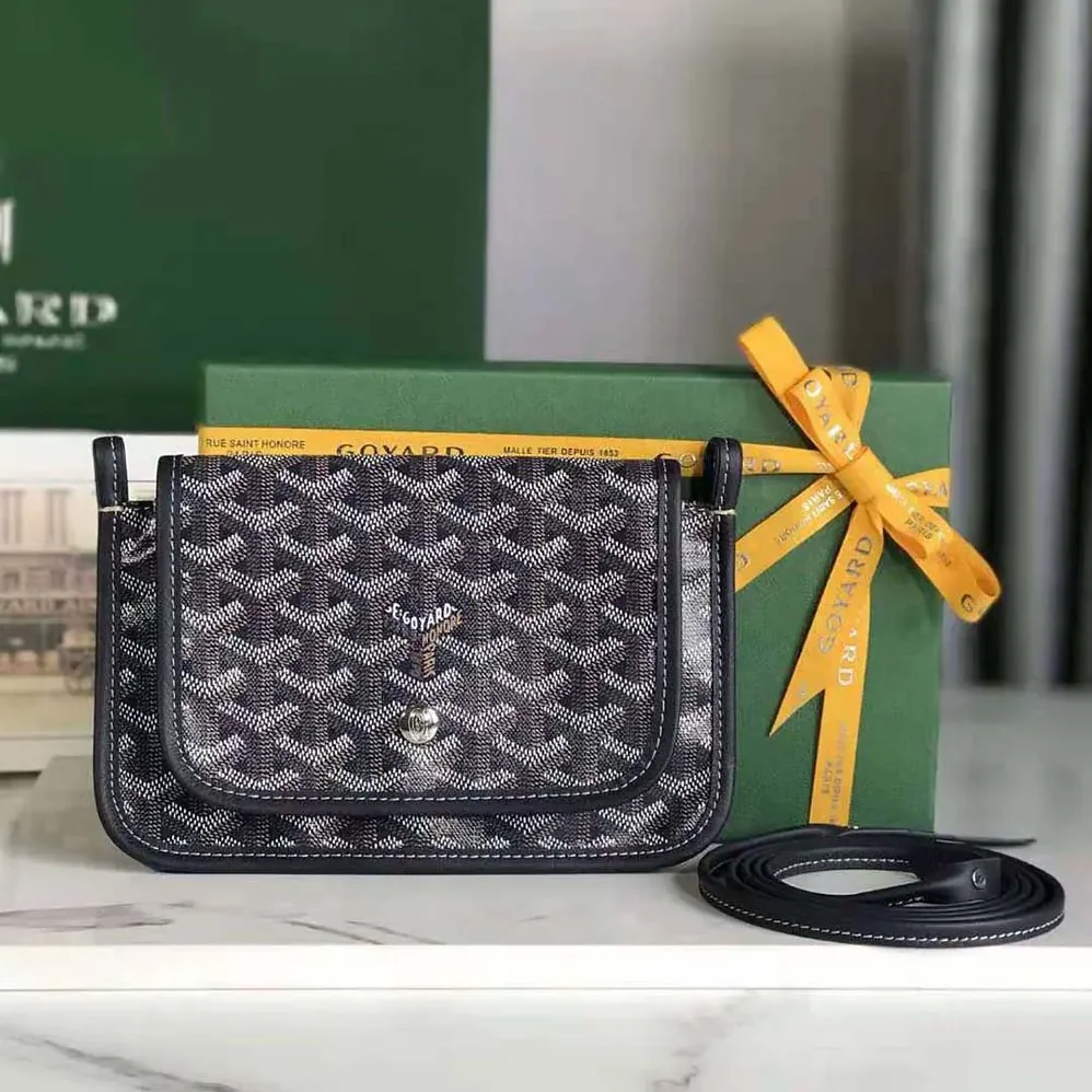 Goyard Plumet Pocket Wallet for Women in Navy
