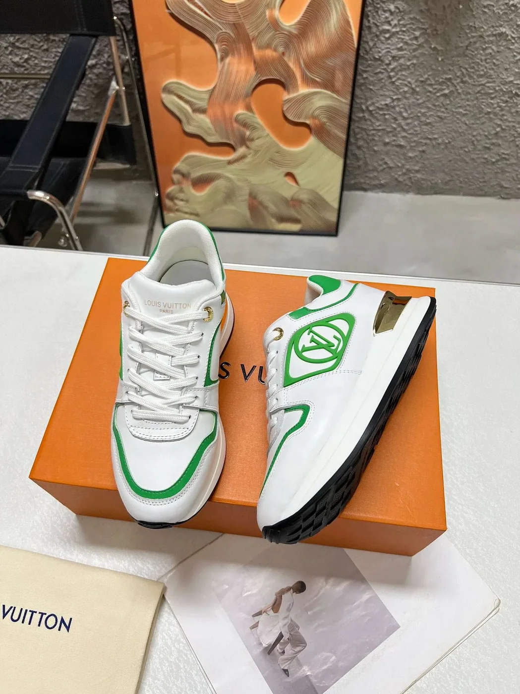 Louis Vuitton Neo Run Away Sneaker White Louis Vuitton Neo Run Away Sneaker White