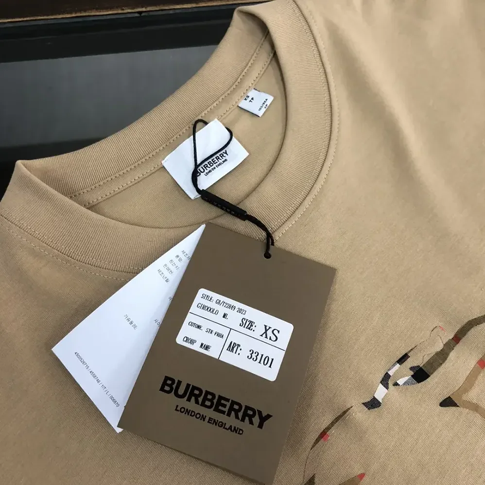 Burberry Check EKD Cotton T for Men in shirt
