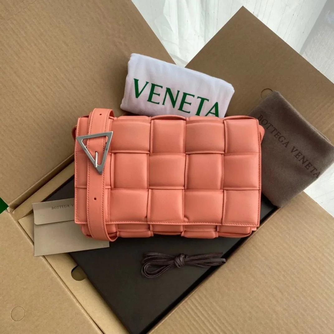 Bottega Veneta Padded Cassette Pink