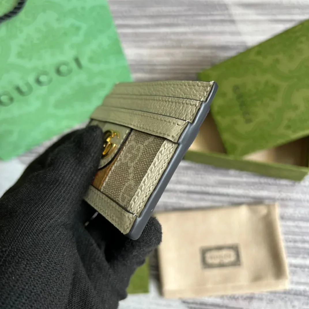 Gucci Ophidia GG card case White /
