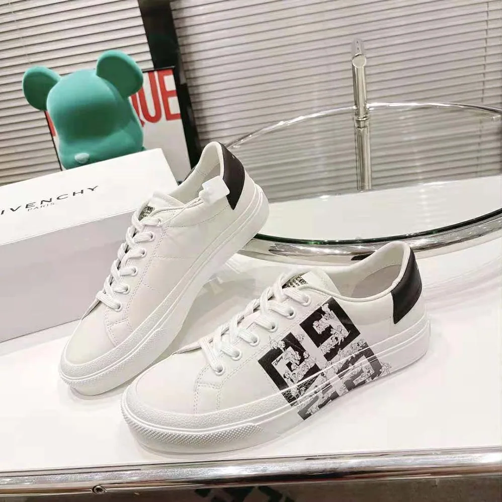Givenchy 101 Dalmatians City Sport Sneakers in Leather for Men