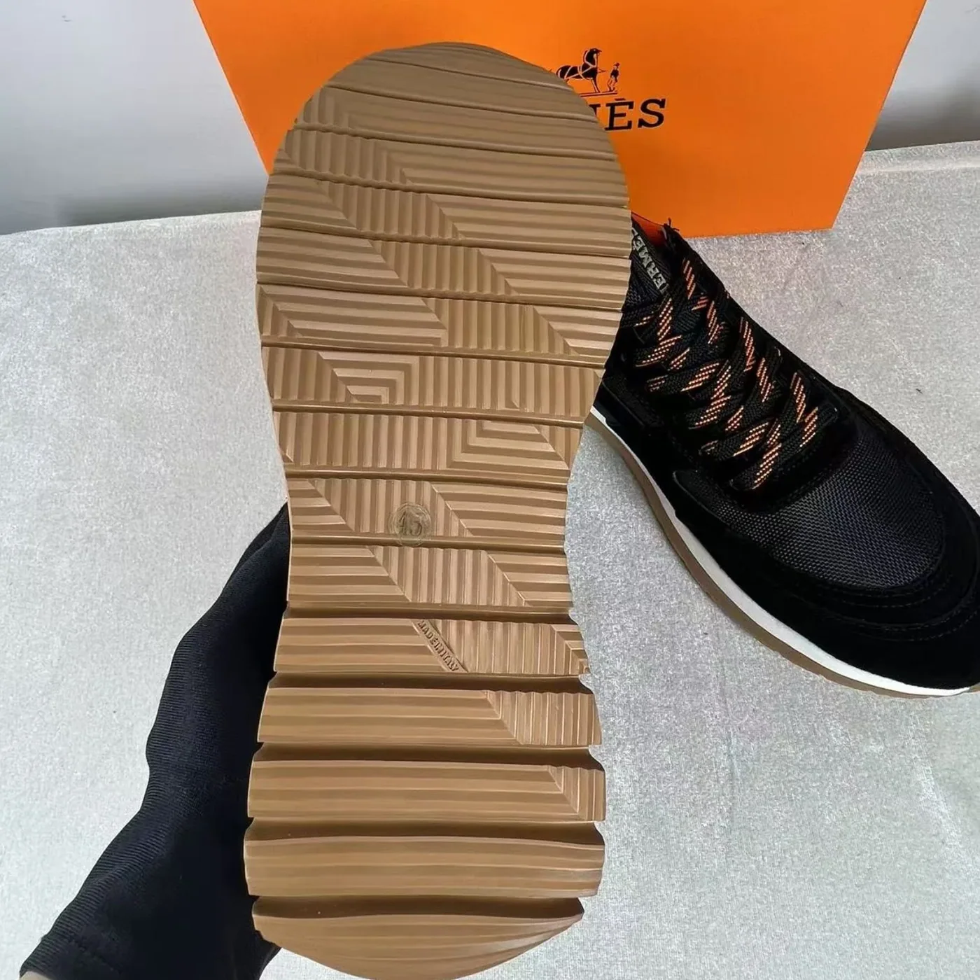 Hermes Jimmy Sneakers Black Hermes Jimmy Sneakers Black