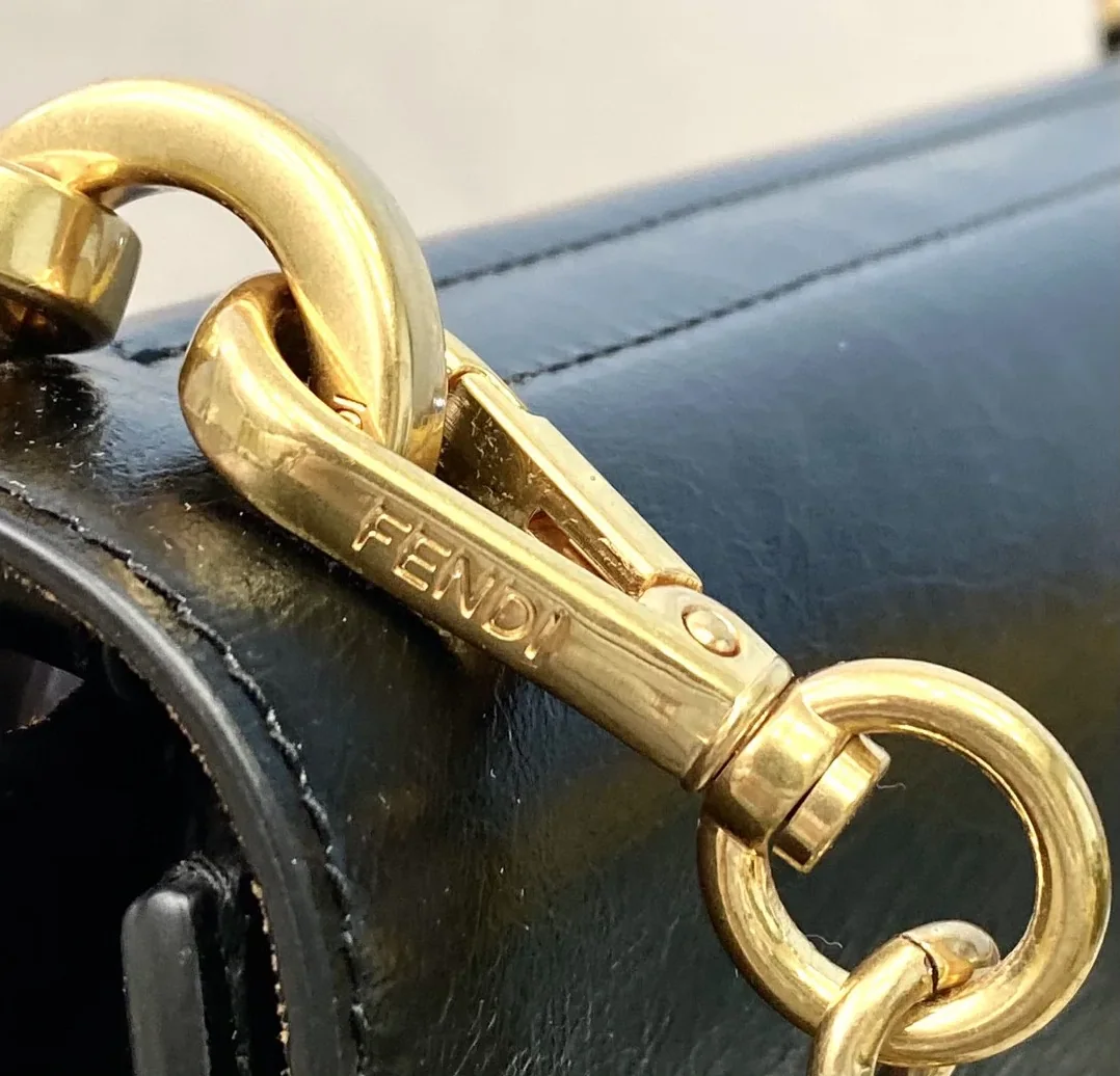 Fendi Kan U Small Black Bag For Woman /