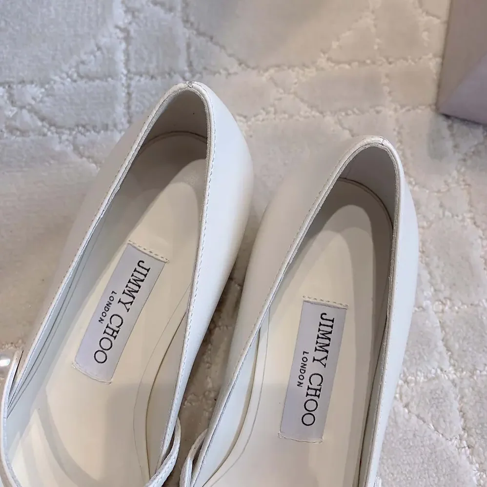 Jimmy Choo Elisa 45 Silver for Women in Latte Glitter Leather Pumps Jimmy Choo Elisa 45 Silver for Women in Latte Glitter Leather Pumps
