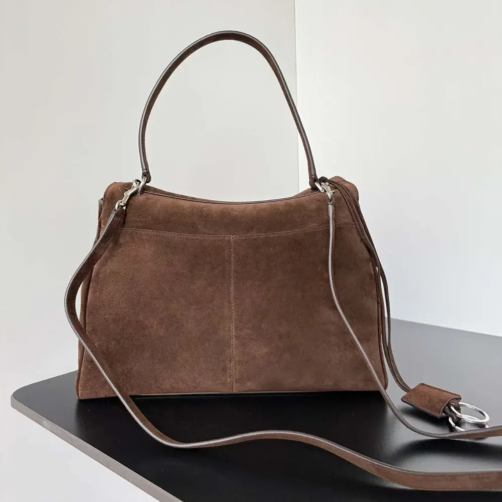 Balenciaga Rodeo Handbag Medium In Light Espresso for Women