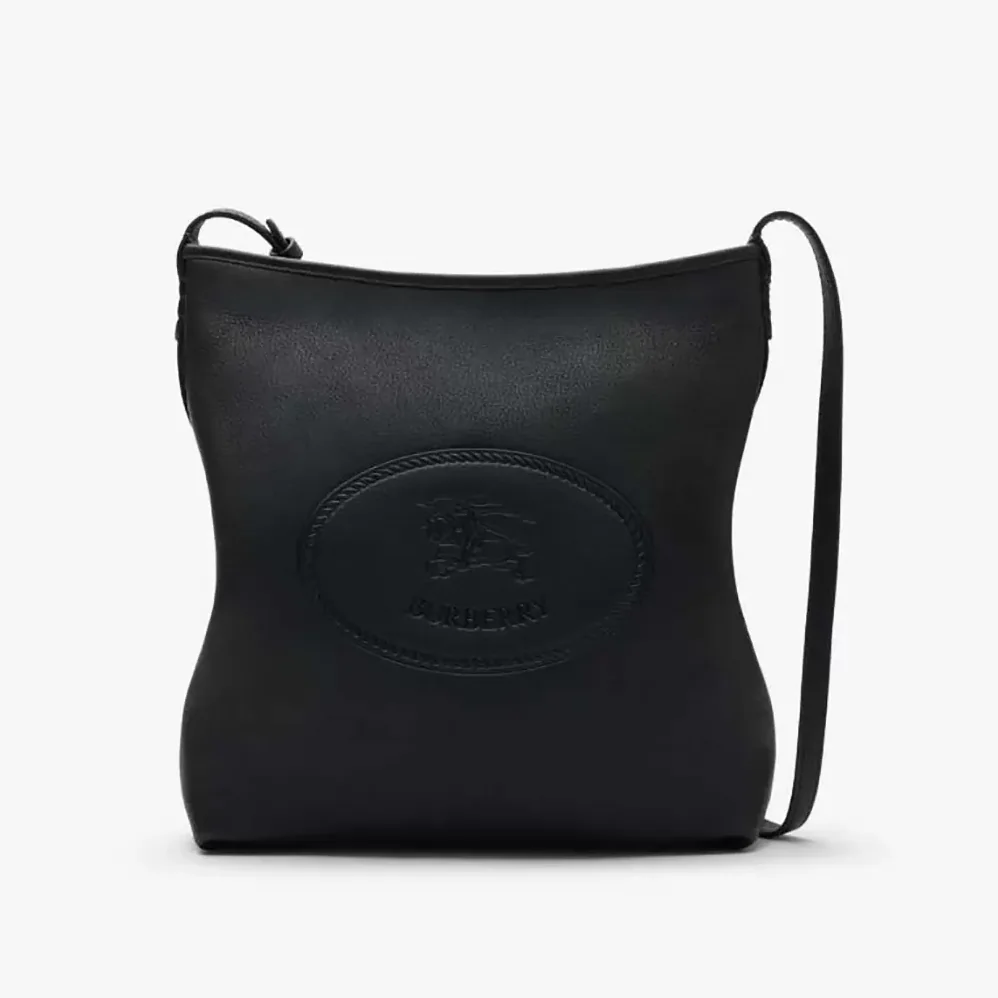 Burberry Small Highlands Shoulder Bag for Unisex in Black Burberry Small Highlands Shoulder Bag for Unisex in Black