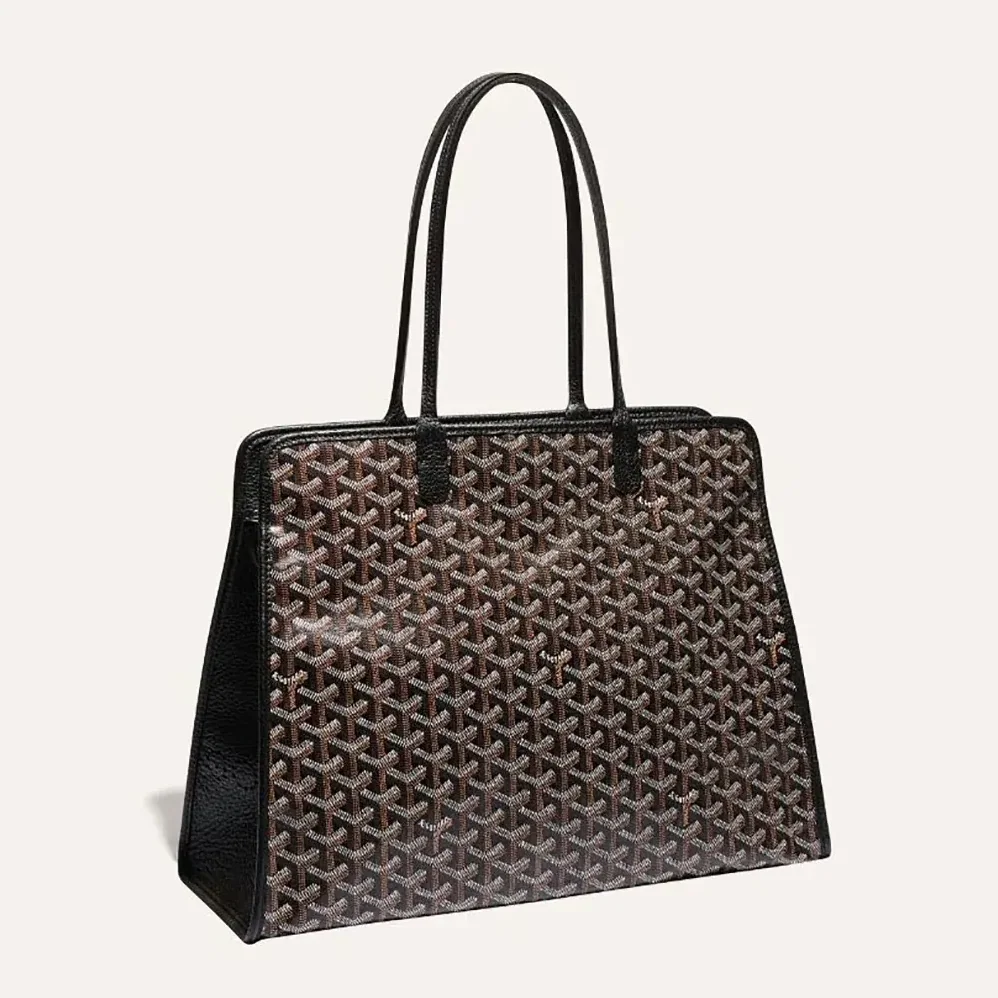 Goyard Hardy Pm Bag for Unisex in Black Goyard Hardy Pm Bag for Unisex in Black