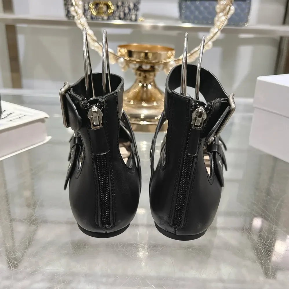 Dior Punk Ballet Flat Black Supple Calfskin for Women Dior Punk Ballet Flat Black Supple Calfskin for Women