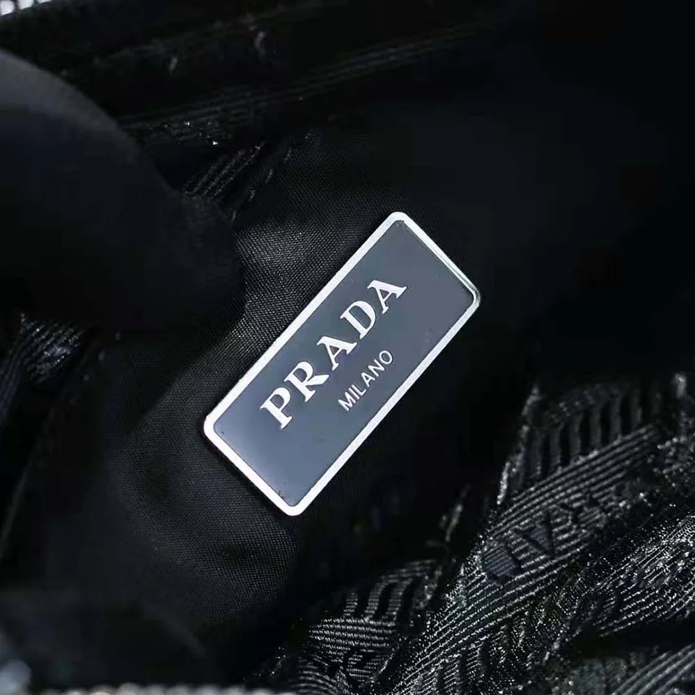 Prada Nylon Re-Edition 2000 Shoulder Bag for Women in Black