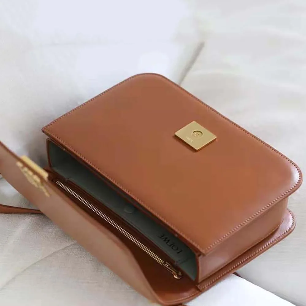 Loewe Goya Bag in Silk Calfskin for Women in Brown Loewe Goya Bag in Silk Calfskin for Women in Brown