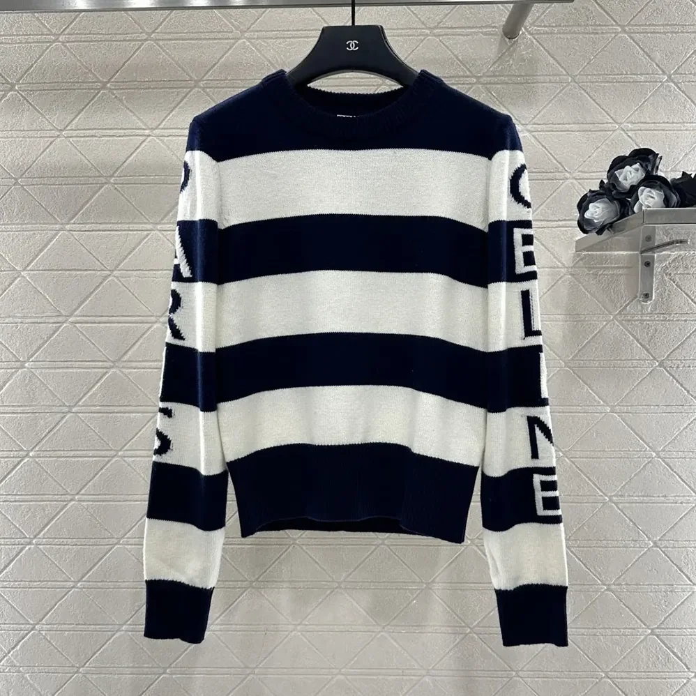 Celine Crewneck Sweater in Wool Cashmere for Women