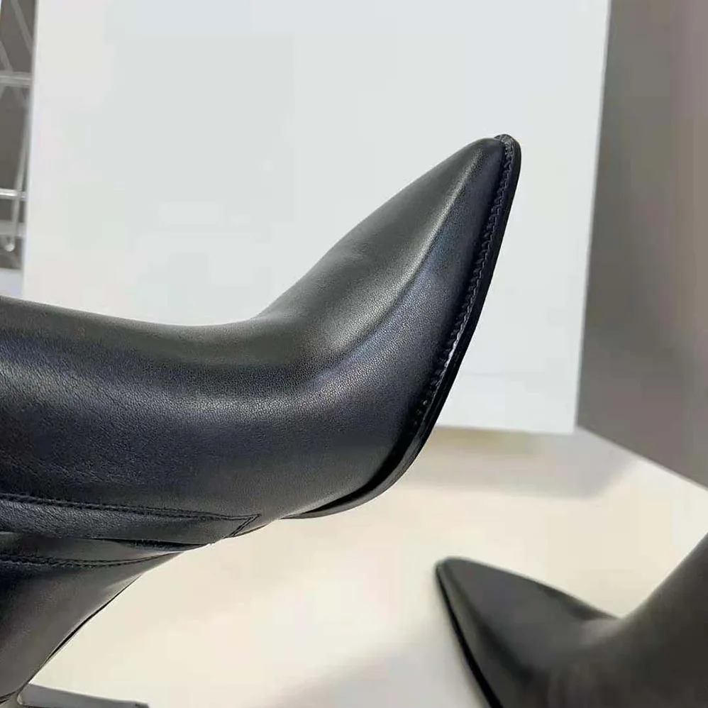 Celine Verneuil Ankle Boot with Triomphe in Calfskin for Women Celine Verneuil Ankle Boot with Triomphe in Calfskin for Women
