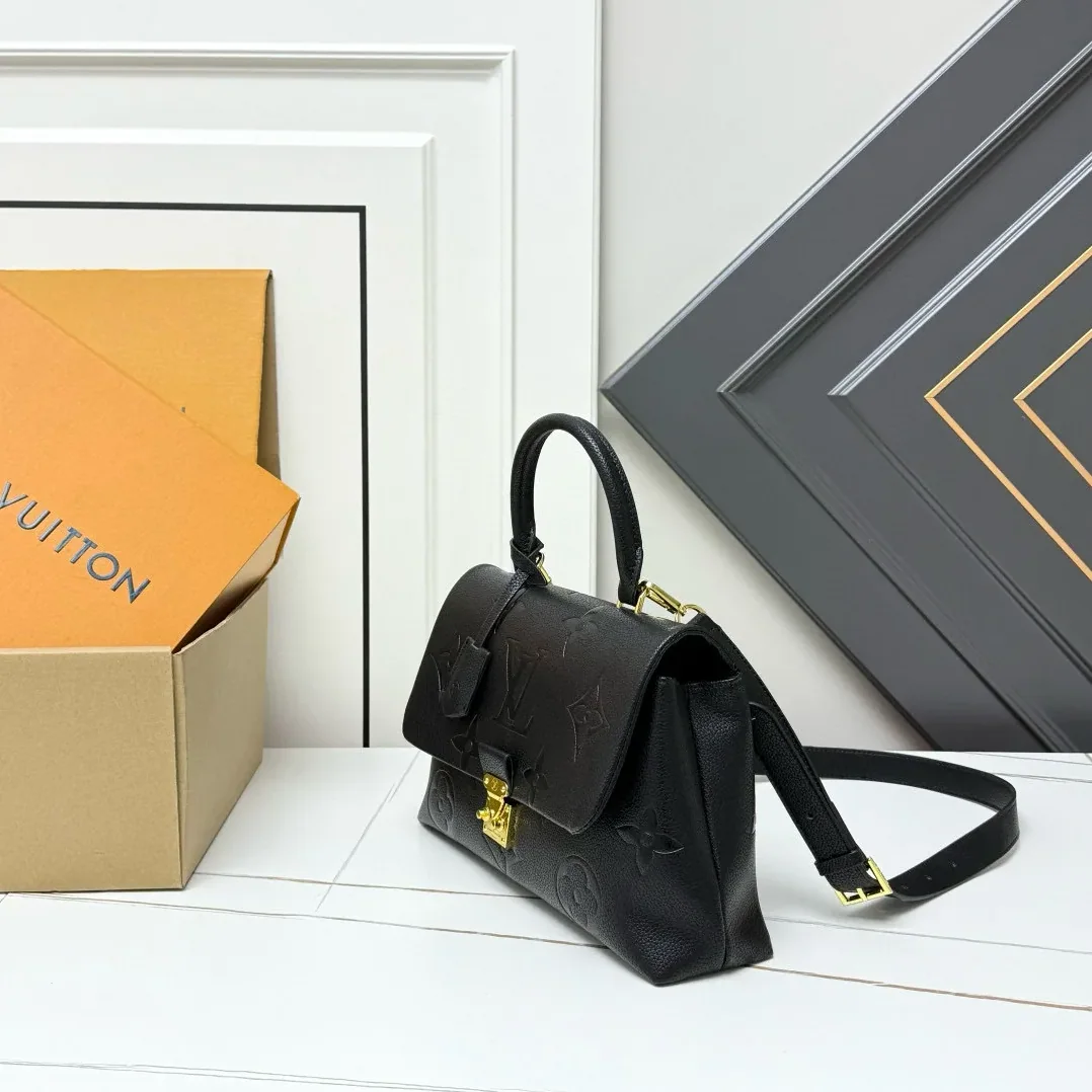 Louis Vuitton Madeleine MM Monogram Empreinte Black Louis Vuitton Madeleine MM Monogram Empreinte Black