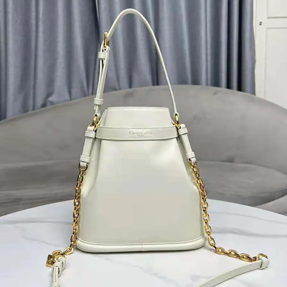 Dior Medium C'est Dior Bag Latte CD for Women in Embossed Calfskin
