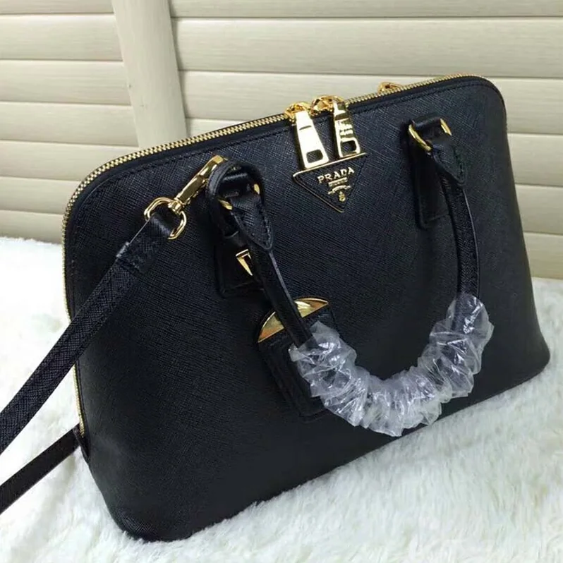Prada Promenade Saffiano Leather Bag for Women