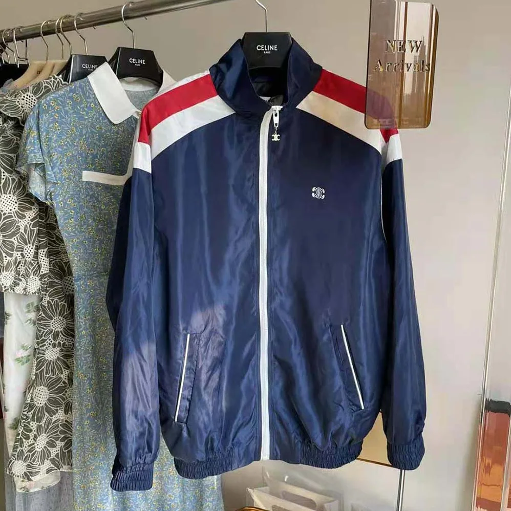 Celine Windbreaker in Lightweight Nylon for Women Celine Windbreaker in Lightweight Nylon for Women
