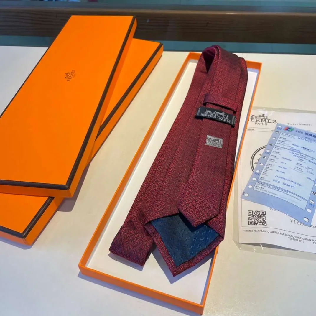 Hermes Tie Larguez Les Amarres Twillbi Red Hermes Tie Larguez Les Amarres Twillbi Red
