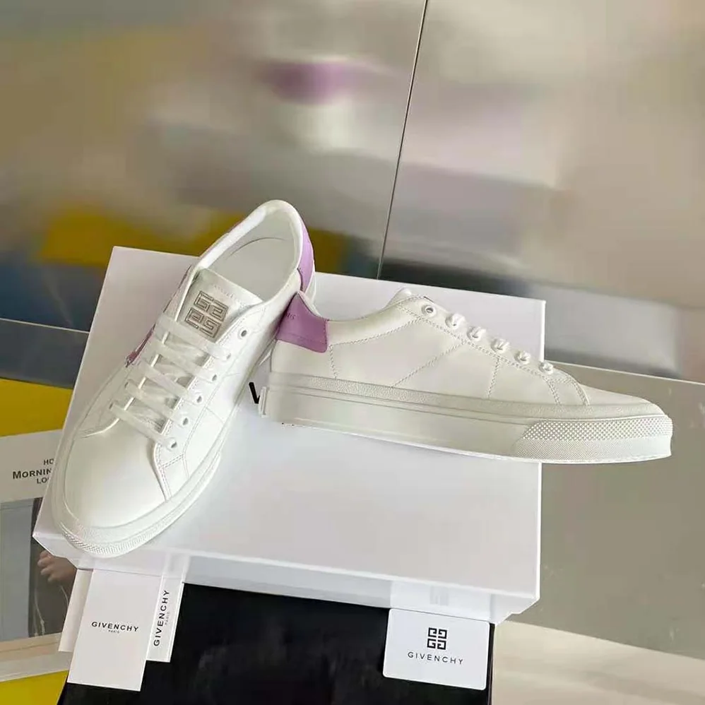 Givenchy Sneakers City Sport in 4G Printed Leather for Unisex in Purple Givenchy Sneakers City Sport in 4G Printed Leather for Unisex in Purple