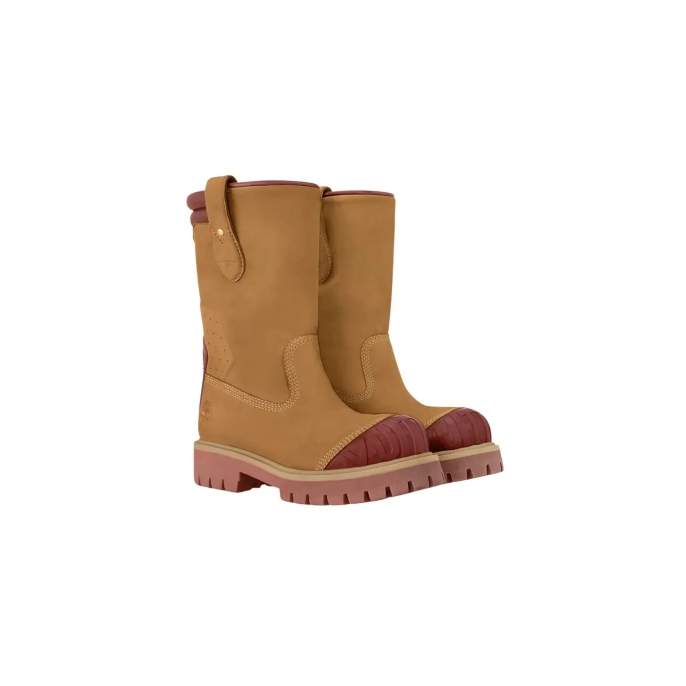 Louis Vuitton LV x Timberland Mid Boots Beige 1AD78T
