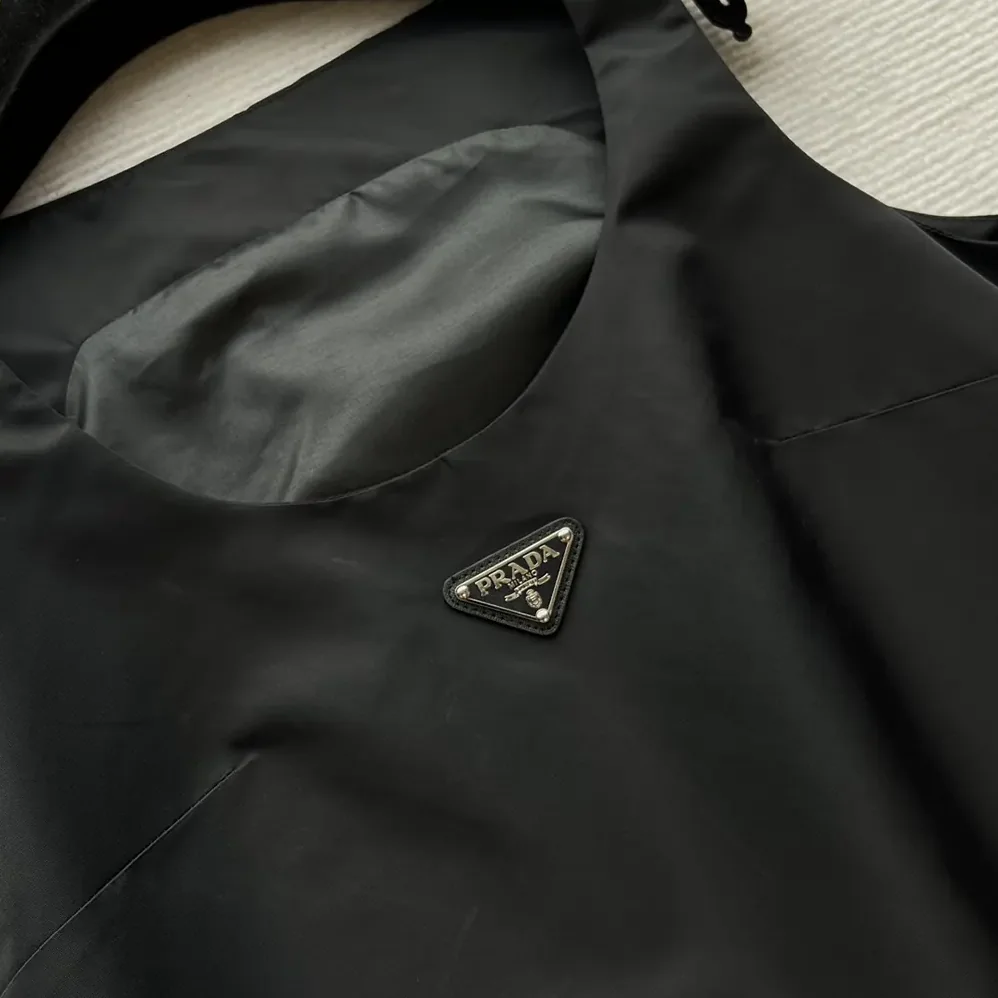 Prada Sleeveless Re for Women in Nylon Dress