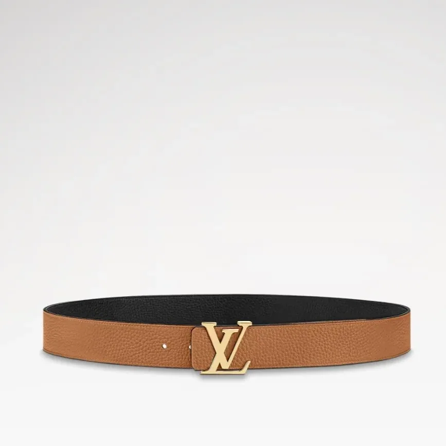 Louis Vuitton LV Initiales Belt Black