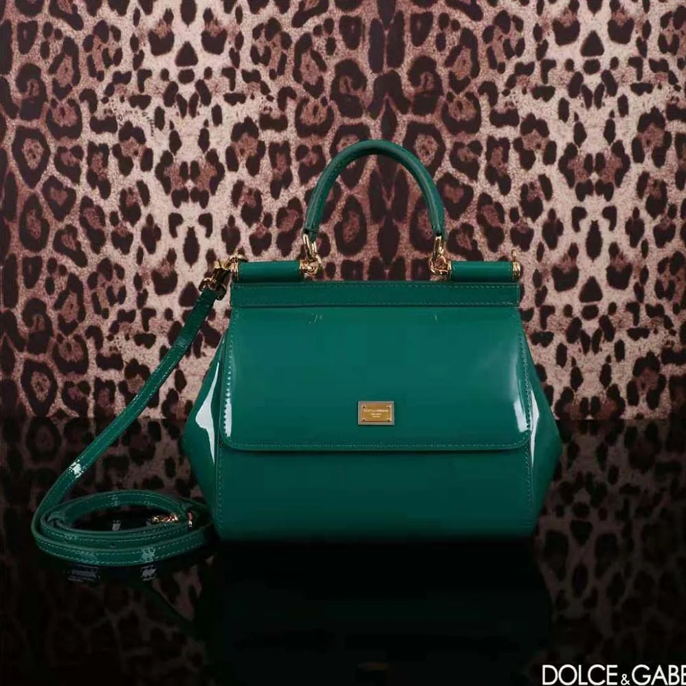 Dolce Gabbana D&G Medium Sicily Handbag for Women in Green Dolce Gabbana D&G Medium Sicily Handbag for Women in Green