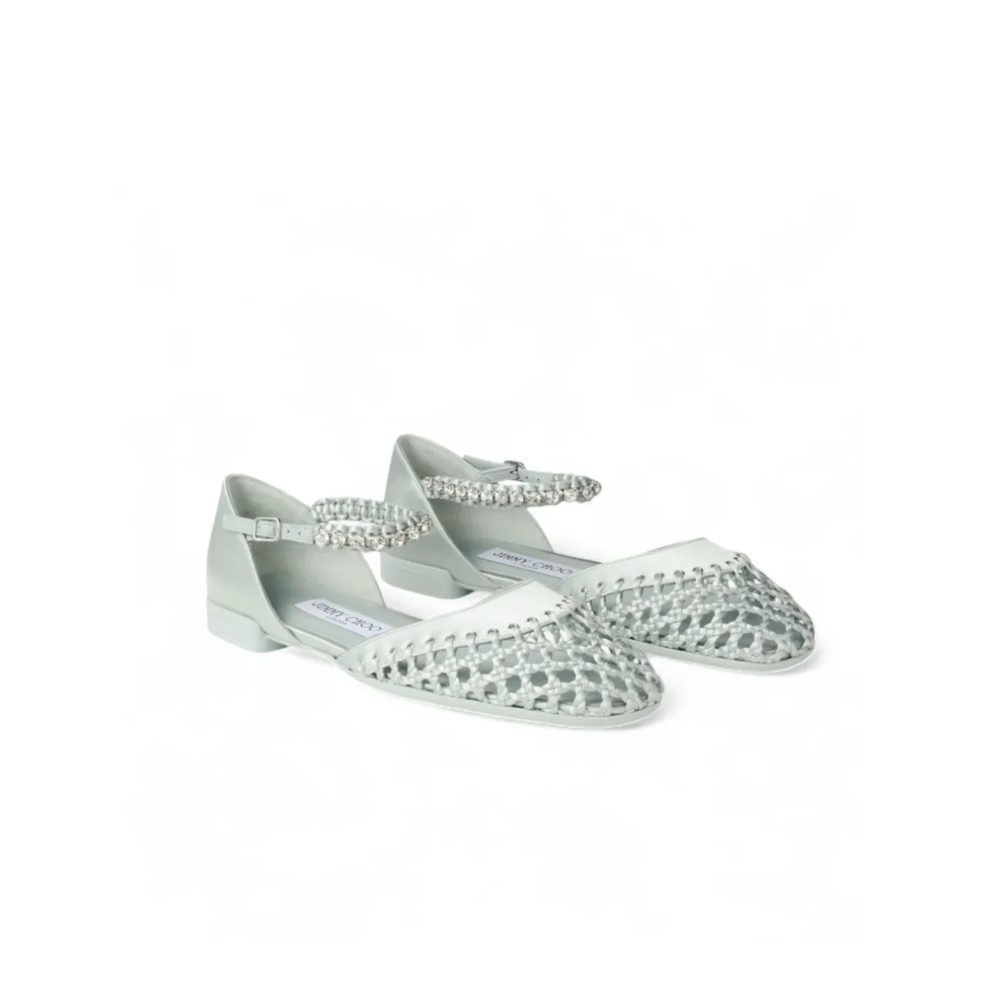 Jimmy Choo Dila Ballerina Light Verde DILABALLERINAHDJ Jimmy Choo Dila Ballerina Light Verde DILABALLERINAHDJ