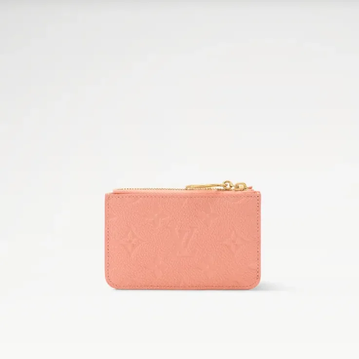 Louis Vuitton Romy Card Holder Peach /