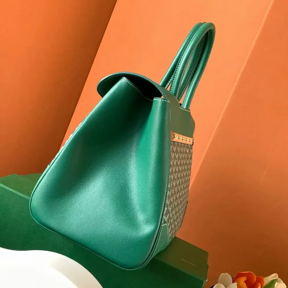 Goyard Saïgon Tote Bag for Women in Green Goyard Saïgon Tote Bag for Women in Green