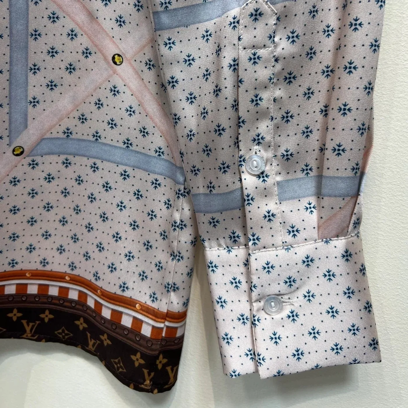 Louis Vuitton Trunk Print Shirt Pink Louis Vuitton Trunk Print Shirt Pink