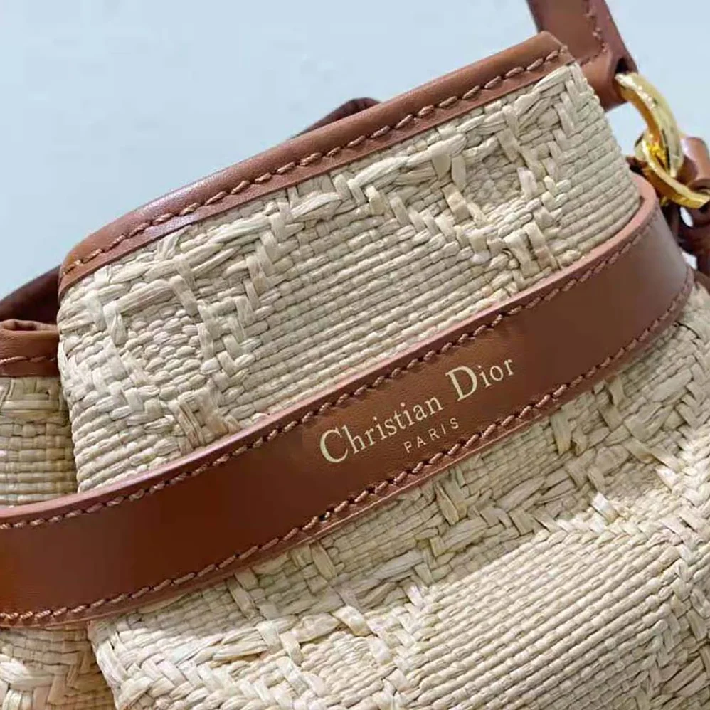 Dior Medium C'est Dior Bag Natural Cannage Raffia for Women Dior Medium C'est Dior Bag Natural Cannage Raffia for Women