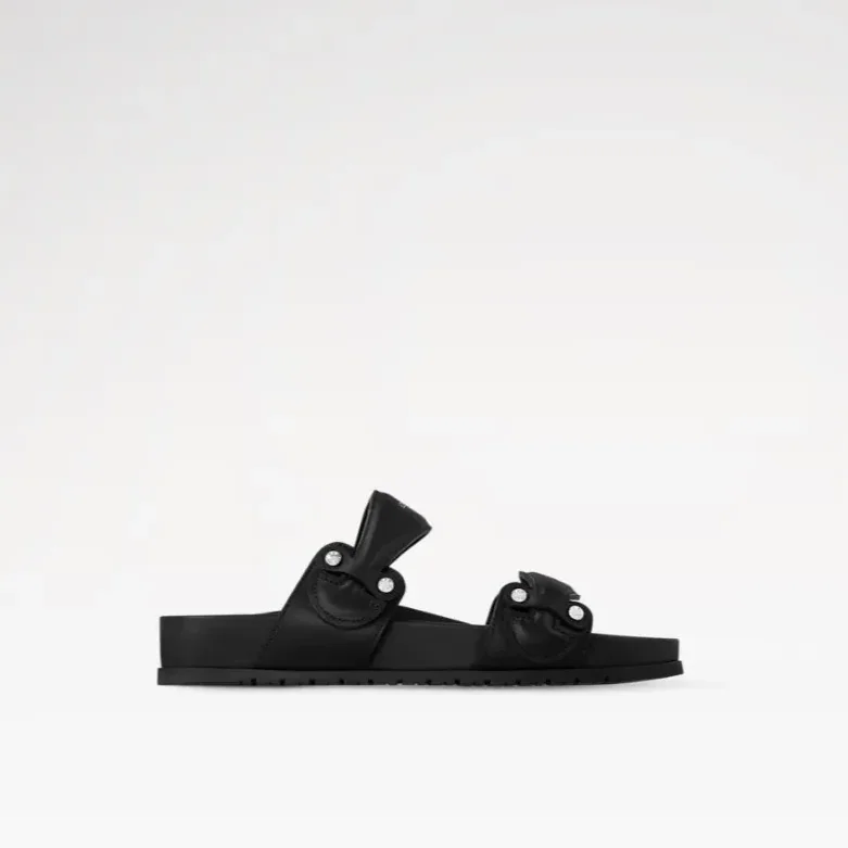 Louis Vuitton Bom Dia Comfort Mule Black 1AHLOQ