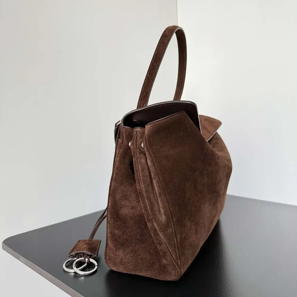 Balenciaga Rodeo Handbag Medium In Light Espresso for Women