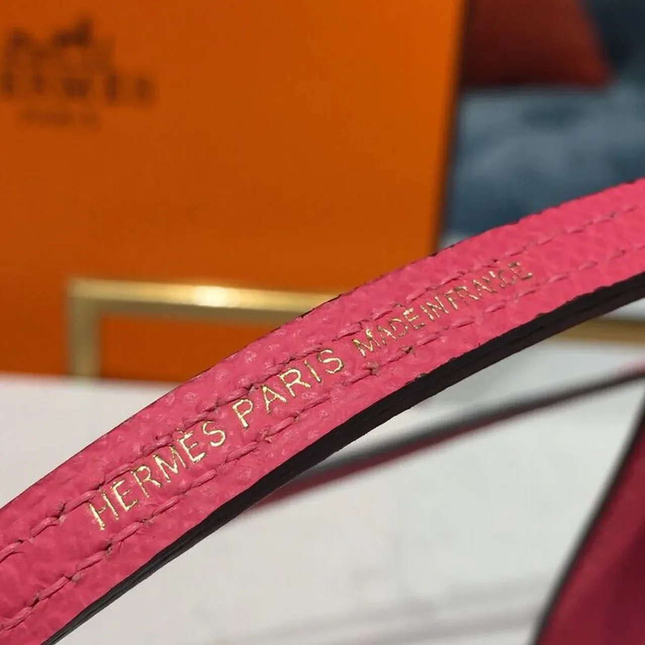 Hermes Mini Kelly Rose Tyrien Gold Toned Hardware / Hermes Mini Kelly Rose Tyrien Gold Toned Hardware /