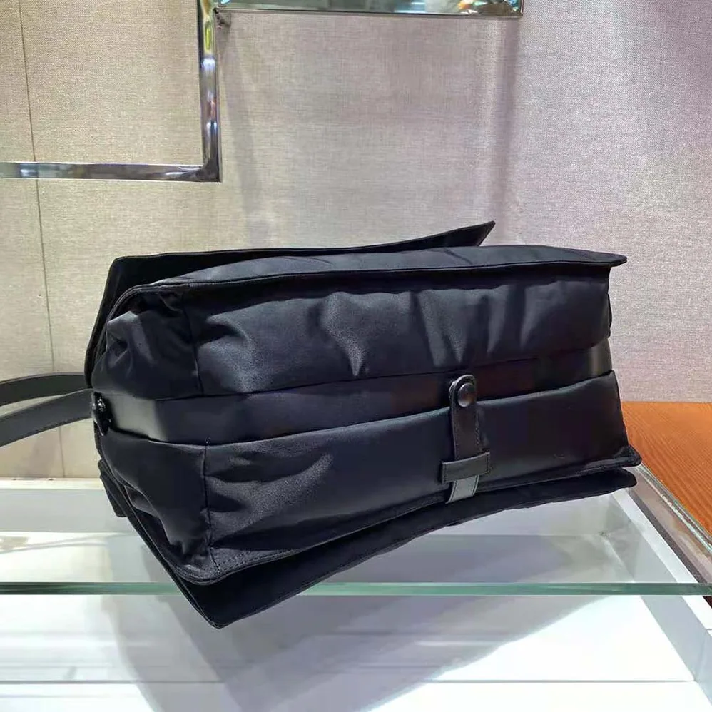 Prada Re-Nylon Large Padded Shoulder Bag for Women in Black Prada Re-Nylon Large Padded Shoulder Bag for Women in Black